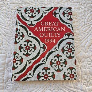 Vintage Great American Quilts Book, 1994 Hardcover By Oxmoor House